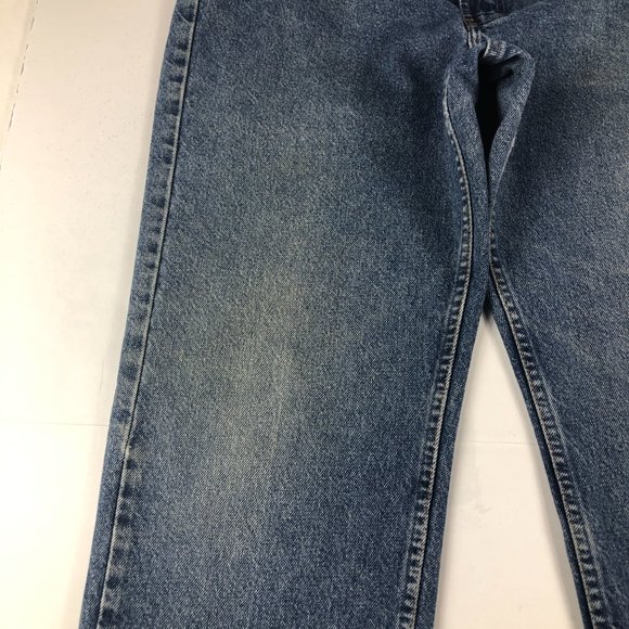 VTG Tommy Hilfiger Jeans Men's 30* Straight Leg Blue Faded Stained Denim Pants - Picture 7 of 16